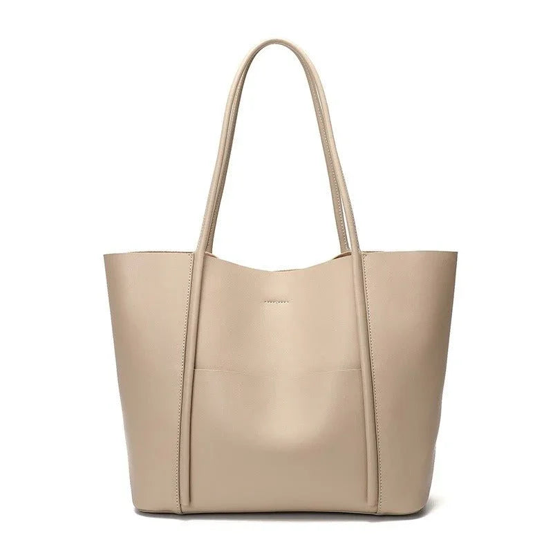 Everyday Luxe Leather Tote - Vielle