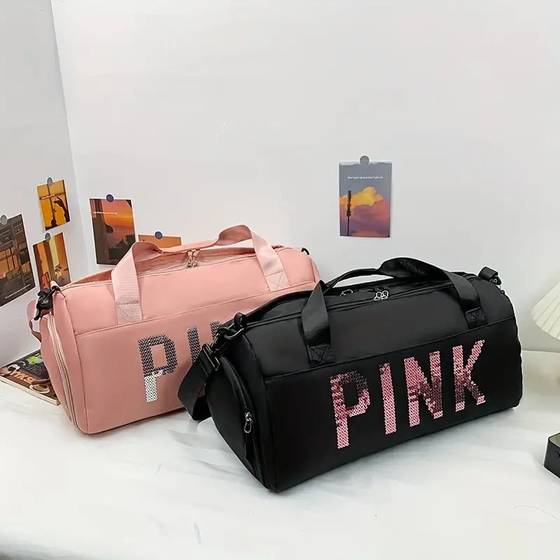 Large Capacity Sequin Fitness & Travel Bag - Vielle