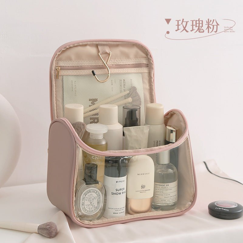 luxury Clear PVC Hanging Wash Bag - Vielle