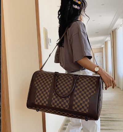 Classic PU Travel Duffel Bag - Vielle