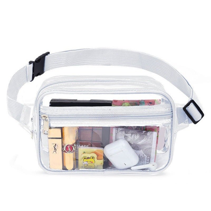 Clear PVC Stadium Waist Bag - Vielle