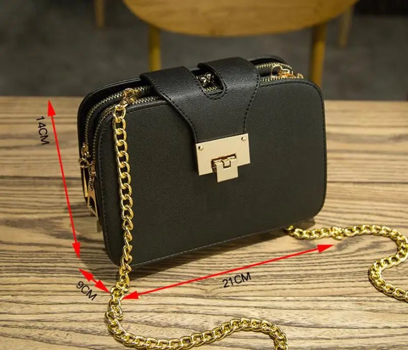 Matte Jelly Chain Shoulder Bag - Vielle