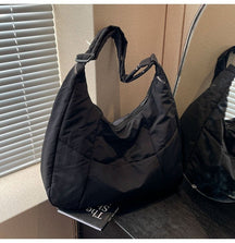 Women’s Large Nylon Dumpling Shoulder Bag - Vielle